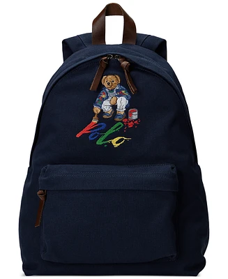 Polo Ralph Lauren Men's Embroidered Canvas Backpack