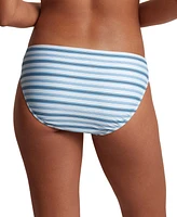 Lauren Ralph Women's Striped O-Ring Bikini Bottoms