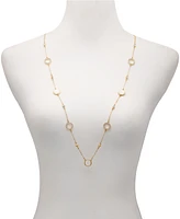 T Tahari Gold-Tone Long Statement Necklace, 36" + 3" Extender