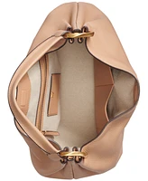 Donna Karan New York Glenwood Leather Shoulder with Tassel Detail