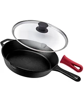 Cuisinel Cast Iron Skillet with Lid