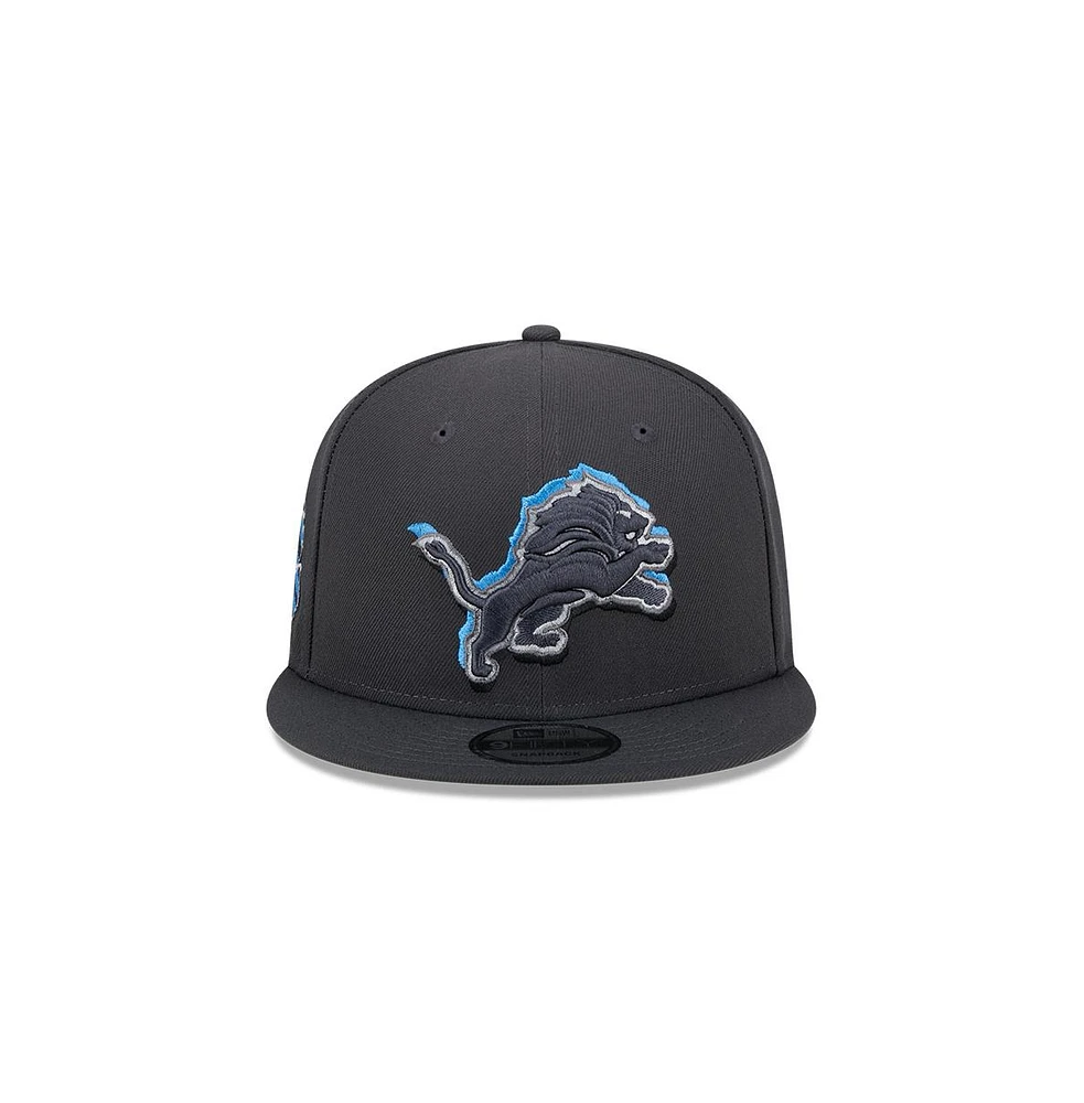 Men's New Era Detroit Lions 2024 Nfl Draft 9FIFTY Snapback Hat