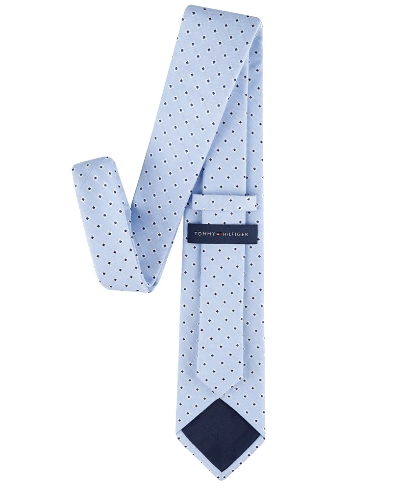 Tommy Hilfiger Men's Stefan Classic Square Neat Tie