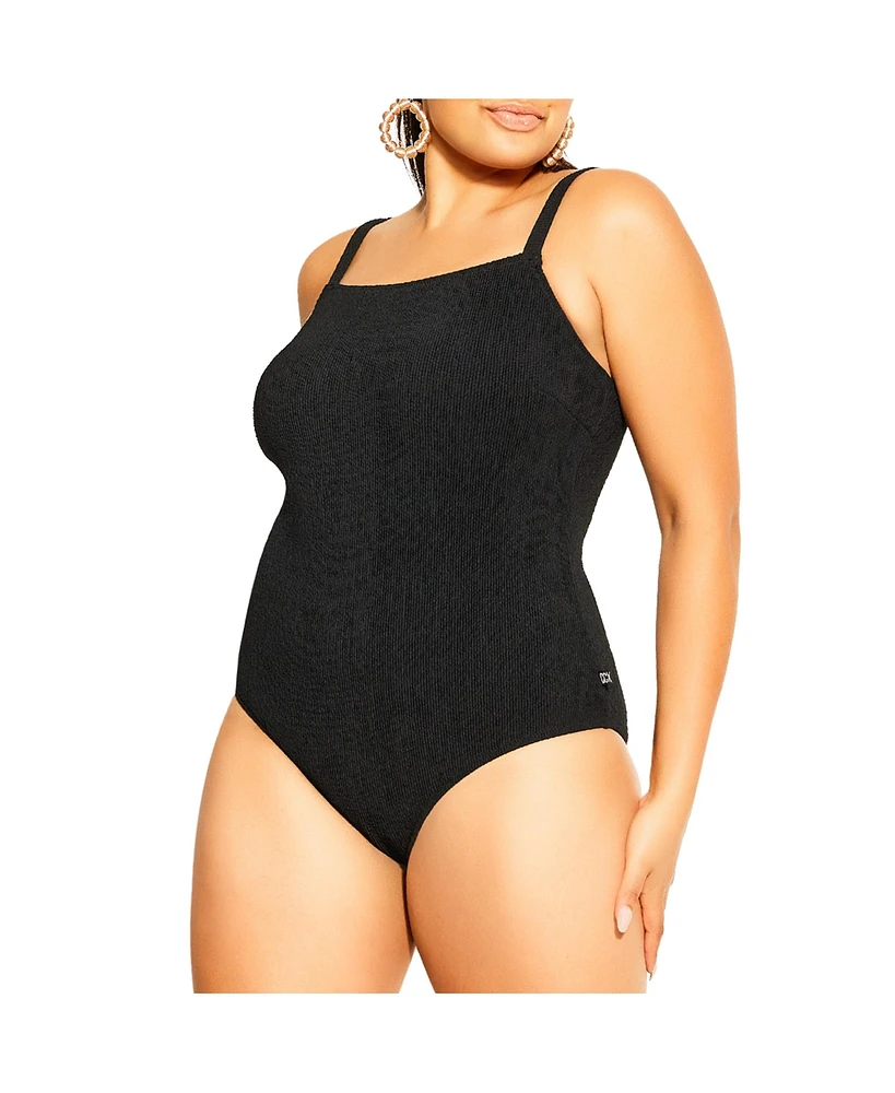 City Chic Plus Izzy 1 Piece Swimsuit