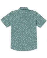 Volcom Big Boys Interstone Short-Sleeve Woven Shirt