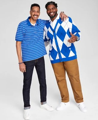 Club Room Mens Royal Blue White Sportswear Created For Macys