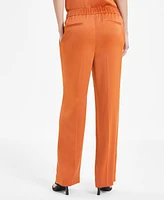 Bar Iii Women's Pull-On Elastic-Back Pants, Created for Macy's