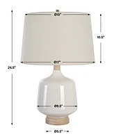 Uttermost 24.5" Opal Table Lamp