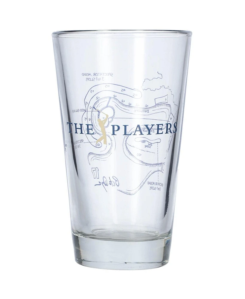 The Players 16 Oz Pete Dye 17 Pint Glass