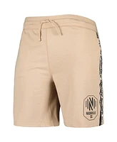 Men's Concepts Sport Tan Nashville Sc Team Stripe Shorts