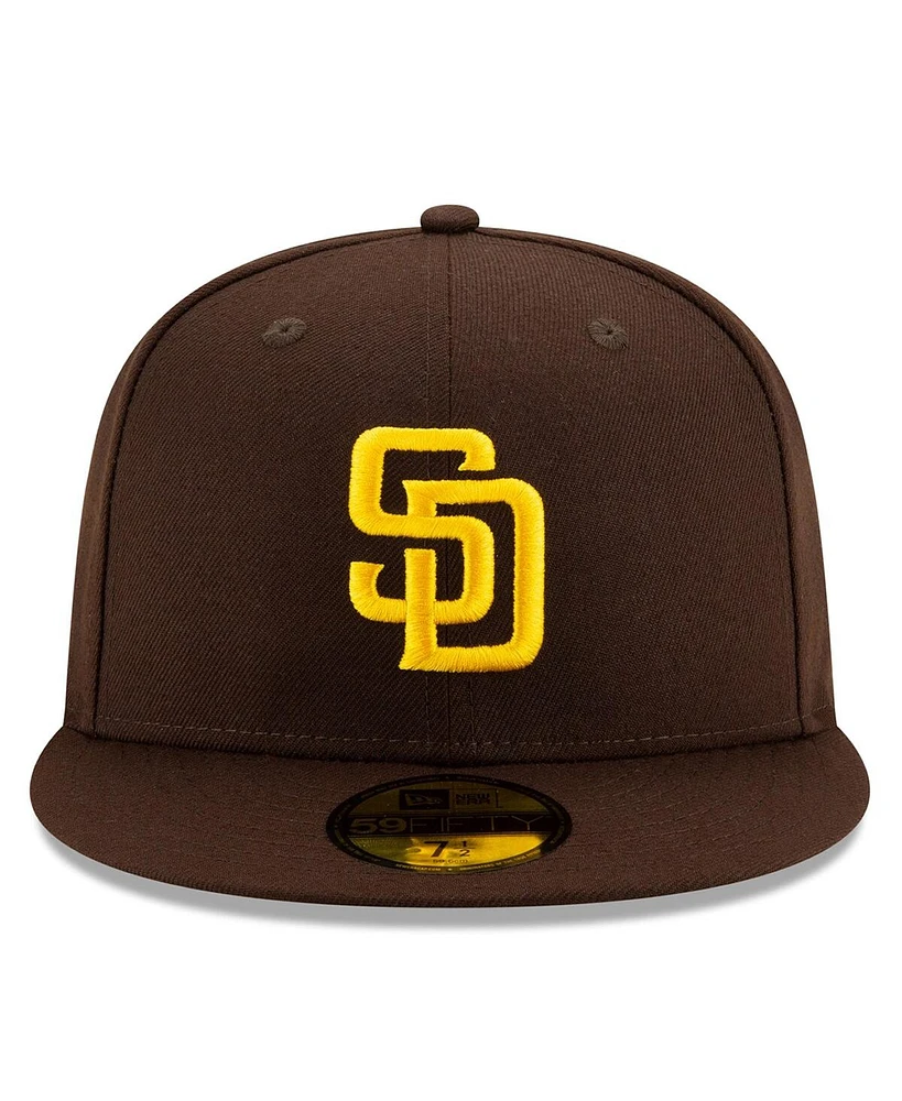 Men's New Era Brown San Diego Padres 2024 Mlb World Tour Seoul Series 59FIFTY Fitted Hat