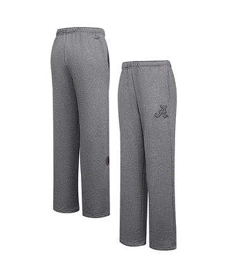 Women's Pro Standard Heather Charcoal Alabama Crimson Tide Tonal Neutral Relaxed Fit Fleece Sweatpants