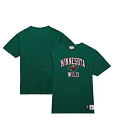 Men's Mitchell & Ness Green Minnesota Wild Legendary Slub T-shirt