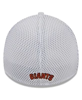 Men's New Era White San Francisco Giants  Neo 39THIRTY Flex Hat