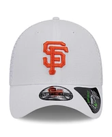 Men's New Era White San Francisco Giants  Neo 39THIRTY Flex Hat