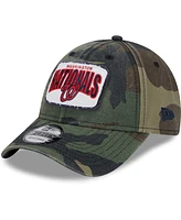 Men's New Era Camo Washington Nationals Gameday 9FORTY Adjustable Hat