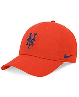 Men's Nike Orange New York Mets Evergreen Club Adjustable Hat