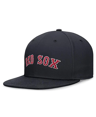 Men's Nike Navy Boston Red Sox Evergreen Performance Fitted Hat