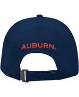 Youth Boys and Girls Under Armour Navy Auburn Tigers Blitzing Accent Performance Adjustable Hat