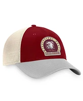 Men's Top of the World Maroon Mississippi State Bulldogs Refined Trucker Adjustable Hat