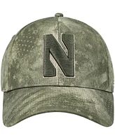 Men's Under Armour Camo Northwestern Wildcats Blitzing Performance Adjustable Hat