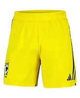 Men's adidas Gold Columbus Crew 2024 Home Authentic Shorts