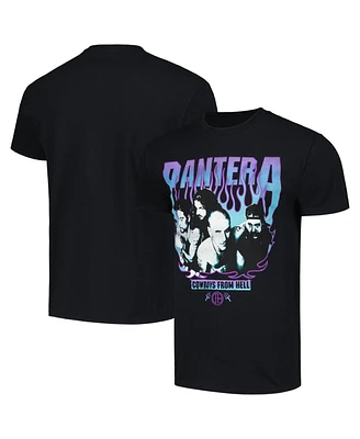 Men's and Women's Black Pantera Cowboys From Hell T-shirt