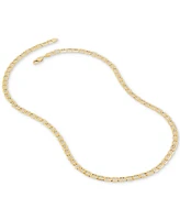 Italian Gold Polished Mariner Link 22" Chain Necklace (5.5mm) in 10k Gold