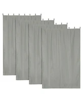 54"x84" Outdoor Curtain Panel Drape UV30+ Patio Pergola Garden Pavilion Pack