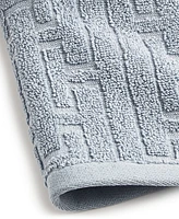 Hotel Collection Sculpted Chain-Link Wash Towel, 13" x 13", Exclusively at Macy's