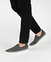 Vance Co. Men's Hamlin Casual Knit Slip-on Sneakers