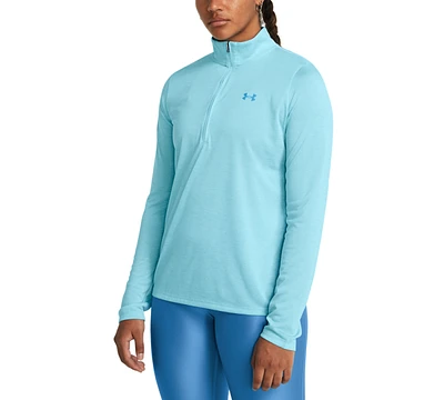 Under Armour Women's Twist Tech Half-Zip Logo Top