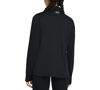 Under Armour Women's Solid Tech Half-Zip Logo Top