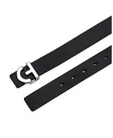 Cole Haan Women's Signature Ch Plaque Buckle Belt