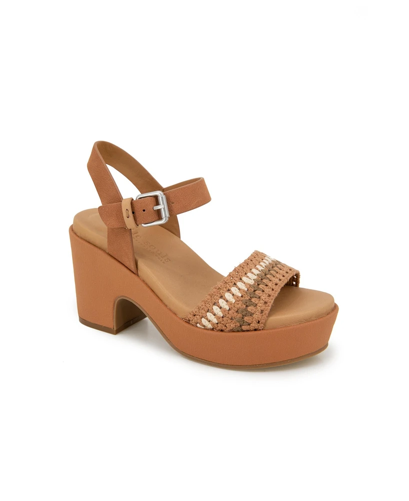 Gentle Souls Women's Delilah Buckle Sandals