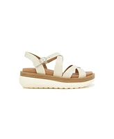 Gentle Souls Women's Rebha Buckle Sandals