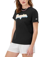 Champion Women's Classic Logo Crewneck T-Shirt