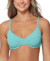 Raisins Juniors' Vibras Scoop-Neck Sculpted Bikini Top