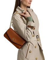 Lauren Ralph Nappa Leather Small Sawyer Bag