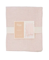 Crane Baby Dusty Rose Luxe Blanket