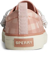 Sperry Women's Crest Vibe Gingham Canvas Sneakers