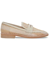 Dolce Vita Women's Halley Tailored Raffia Loafer Flats