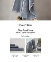 Calvin Klein Captivate Cotton Terry 3 Piece Towel Set