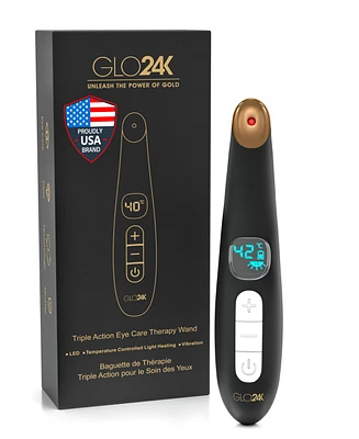 GLO24K Triple Action Eye Care Therapy Wand 1pc