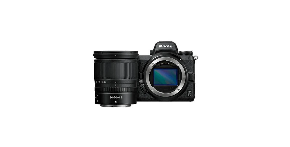 Nikon Z 6II Fx-format Mirrorless Camera Body with Nikkor Z 24-70mm f/4 S Lens