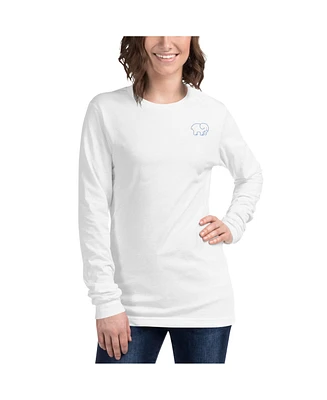 Ivory Ella Women's Hamsa Long Sleeve Unisex T-Shirt