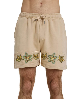 Native Youth Men's Floral Jersey Shorts