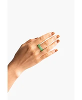 zZ — Imperial green jade ring