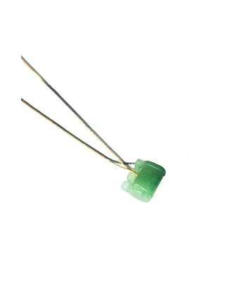 seree Baby lock - Jade stone pendant necklace