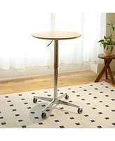 Simplie Fun Adjustable Swivel Bar Table for Home and Kitchen